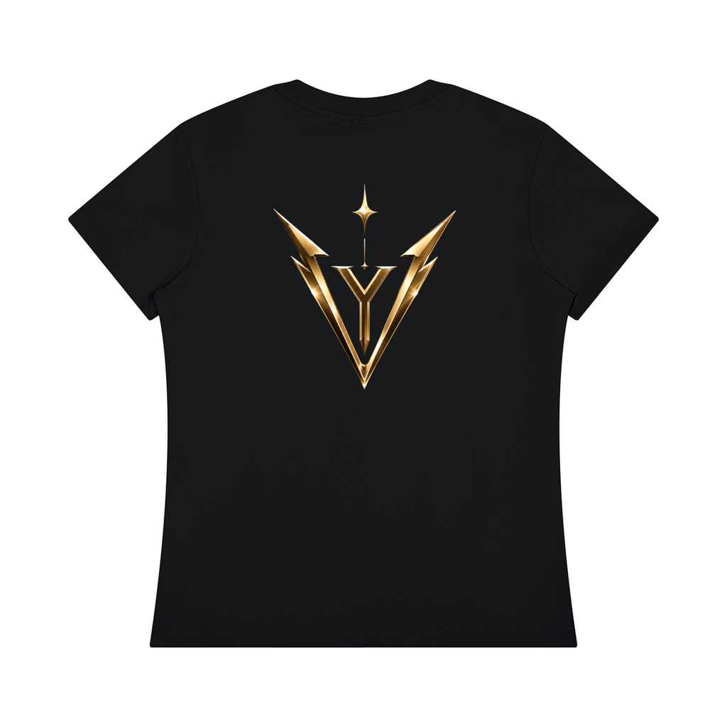 VYREAN Women's Regular Fit Crewneck T-Shirt