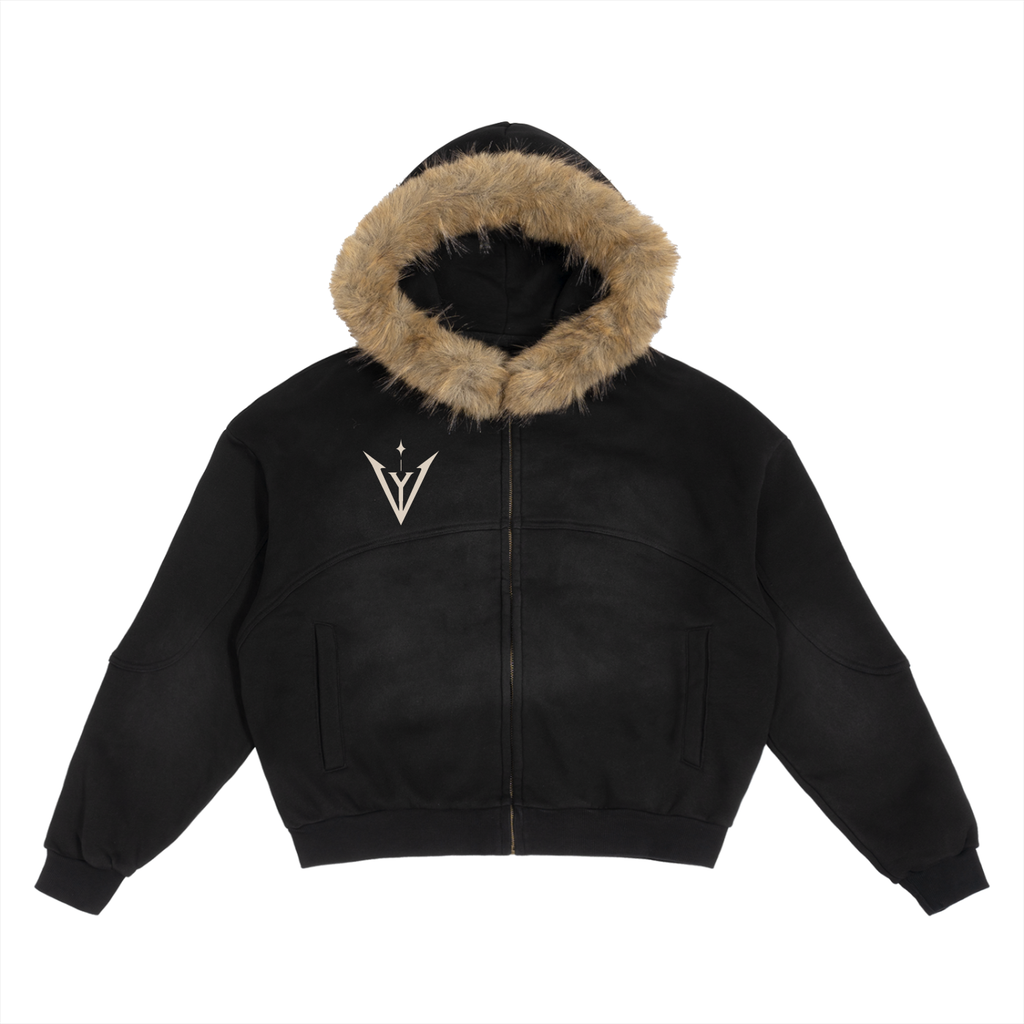 VYRAEN Fur Hoodie
