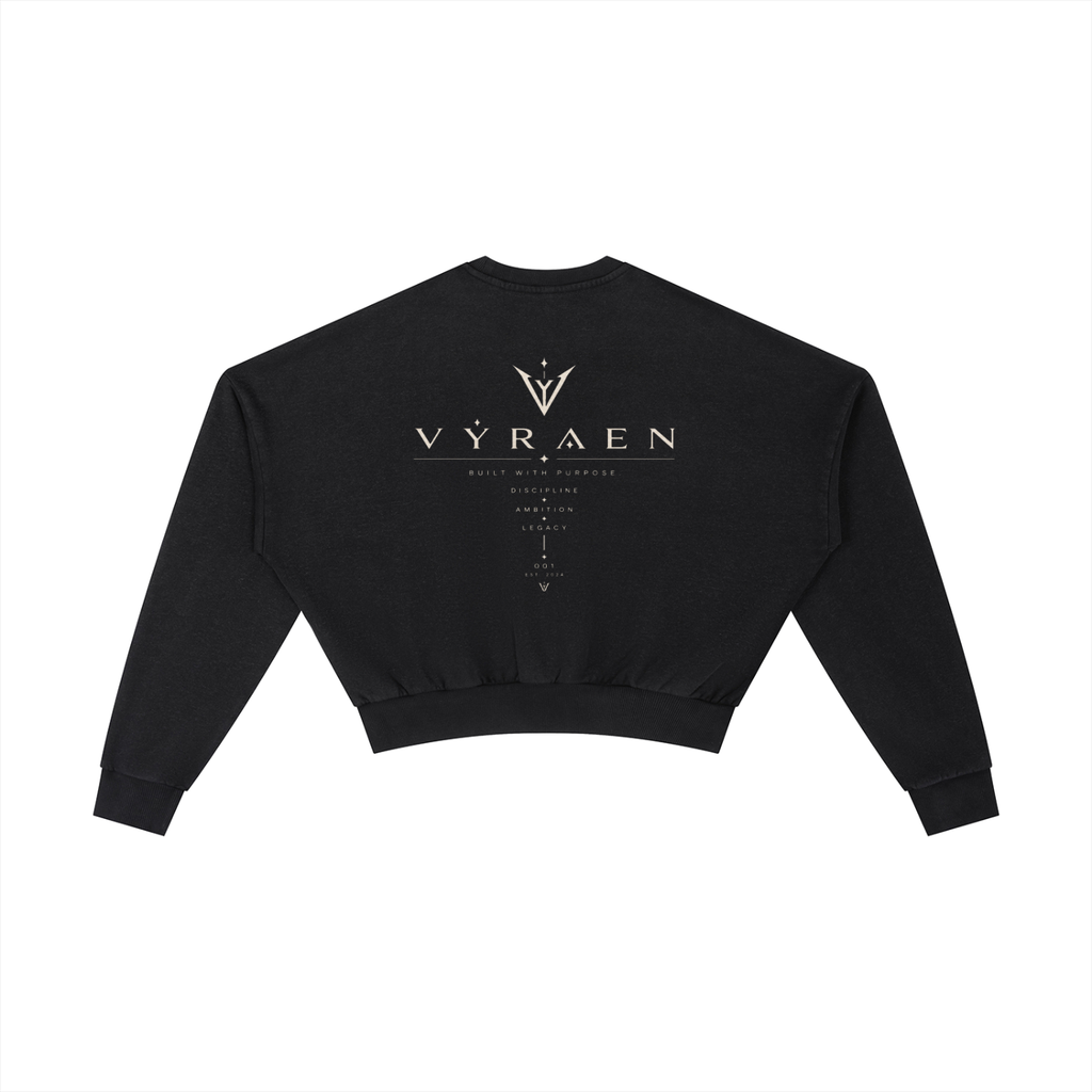 VYRAEN  Cropped Sweatshirt