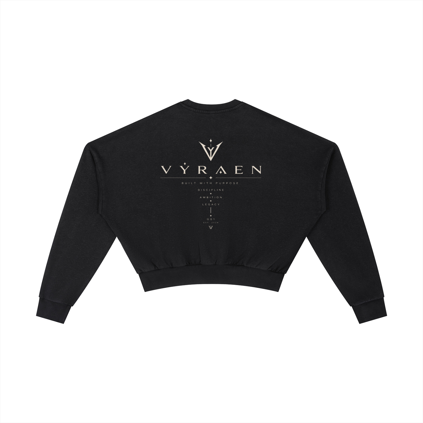 VYRAEN  Cropped Sweatshirt