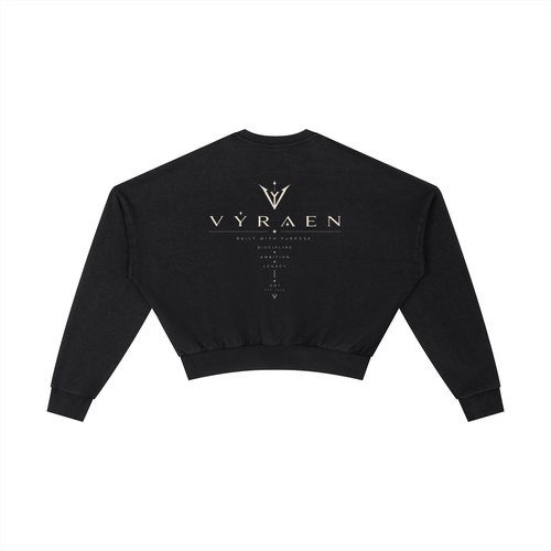 VYRAEN  Cropped Sweatshirt