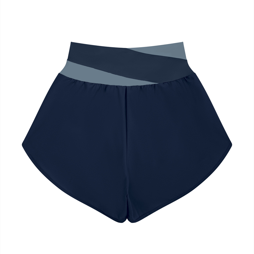 VYRAEN Women’s Yoga Panelled Shorts