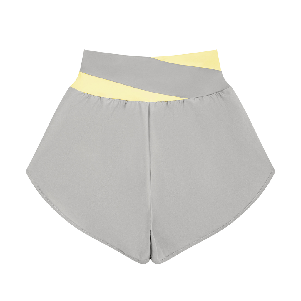 VYRAEN Women’s Yoga Panelled Shorts