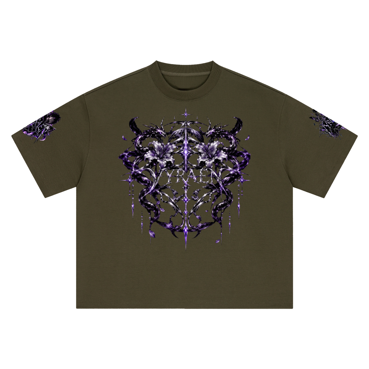 VÝRAEN Static Bloom Tee oversized T-Shirt