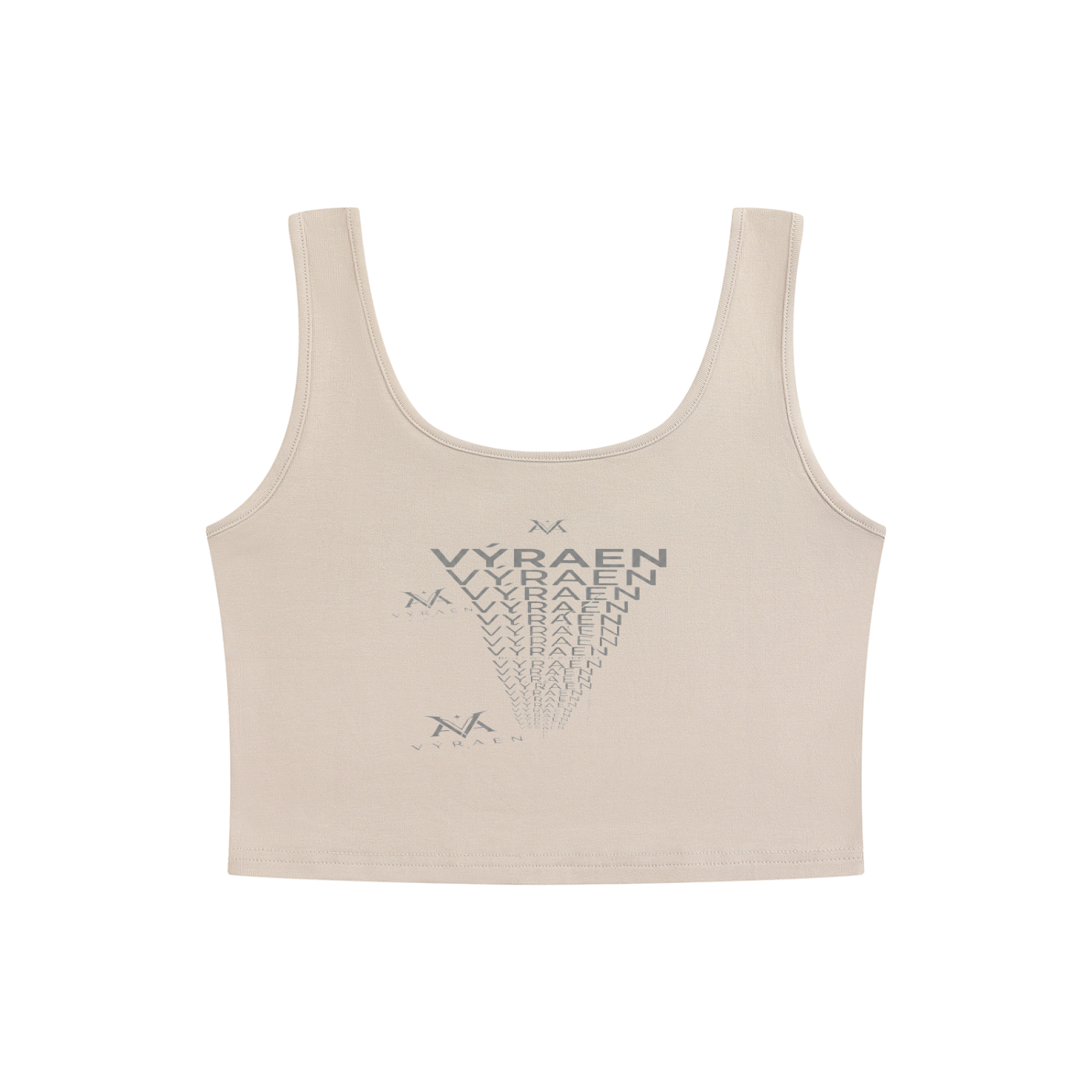 VYRAEN Cropped Tank Top