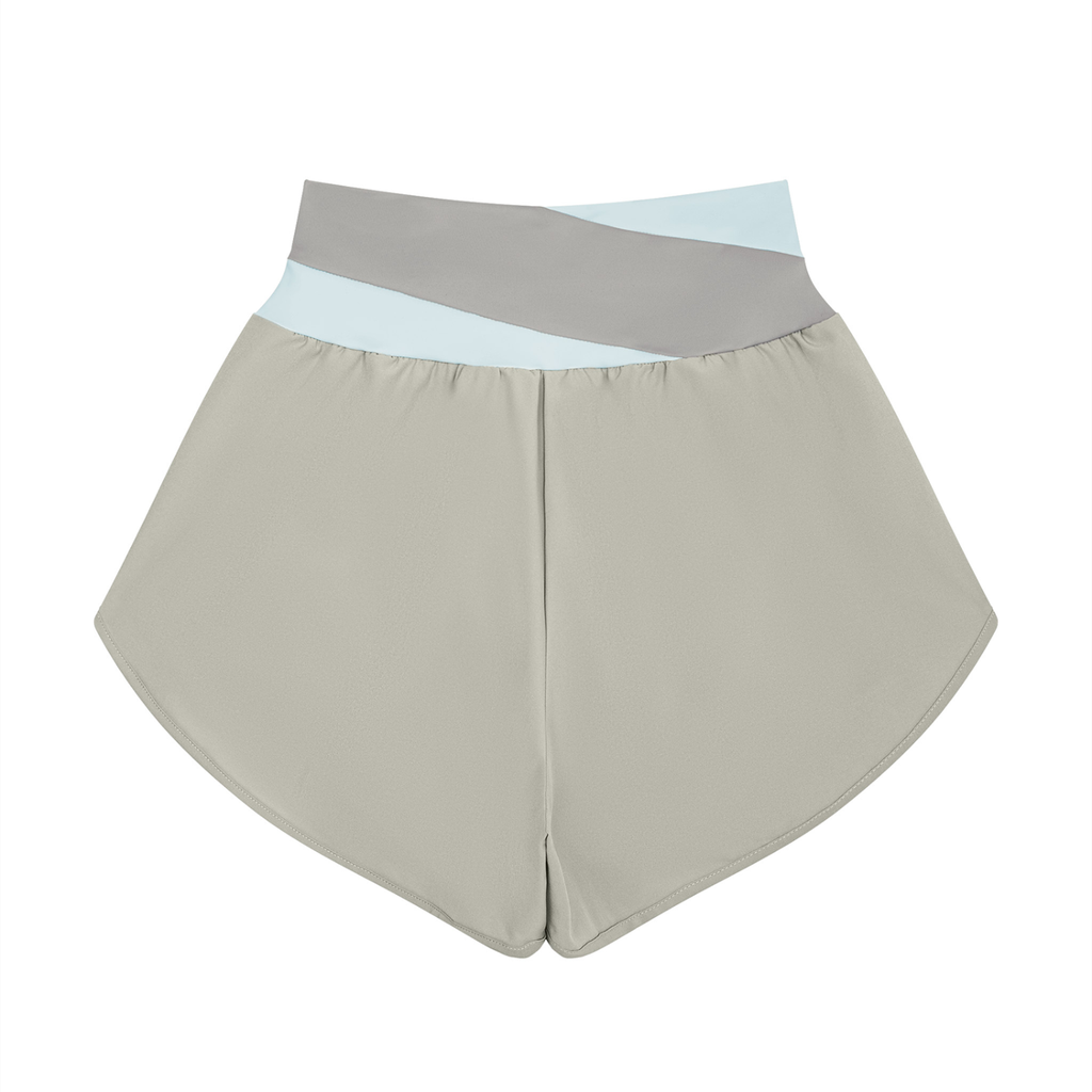 VYRAEN Women’s Yoga Panelled Shorts
