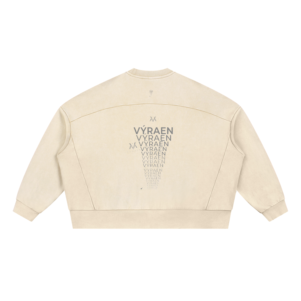 Unisex Mineral Wash Boxy Sweatshirt