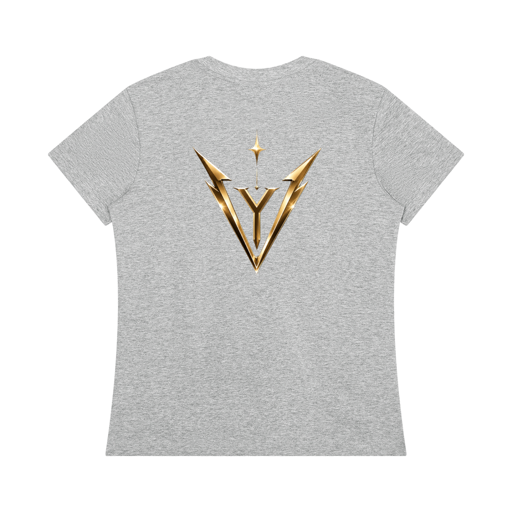 VYREAN Women's Regular Fit Crewneck T-Shirt