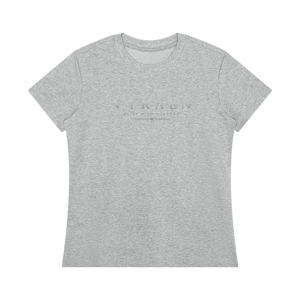 VYREAN Women's Regular Fit Crewneck T-Shirt