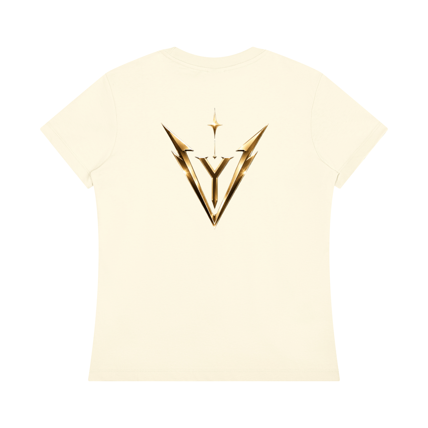 VYREAN Women's Regular Fit Crewneck T-Shirt