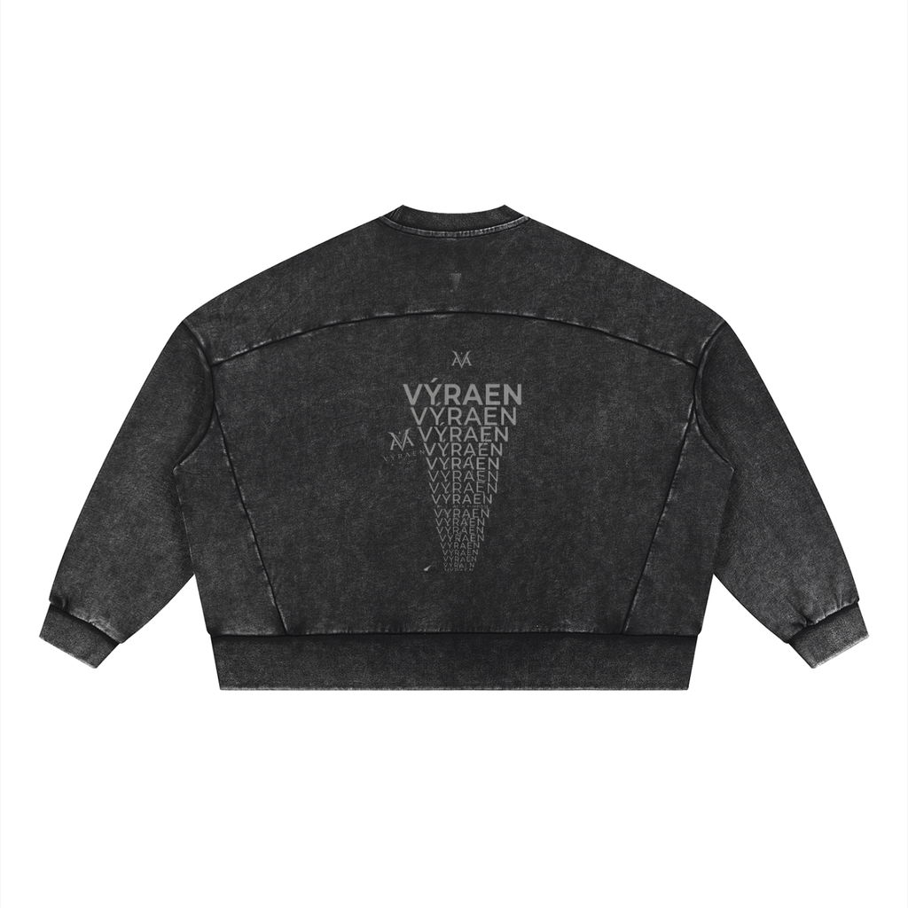 Unisex Mineral Wash Boxy Sweatshirt