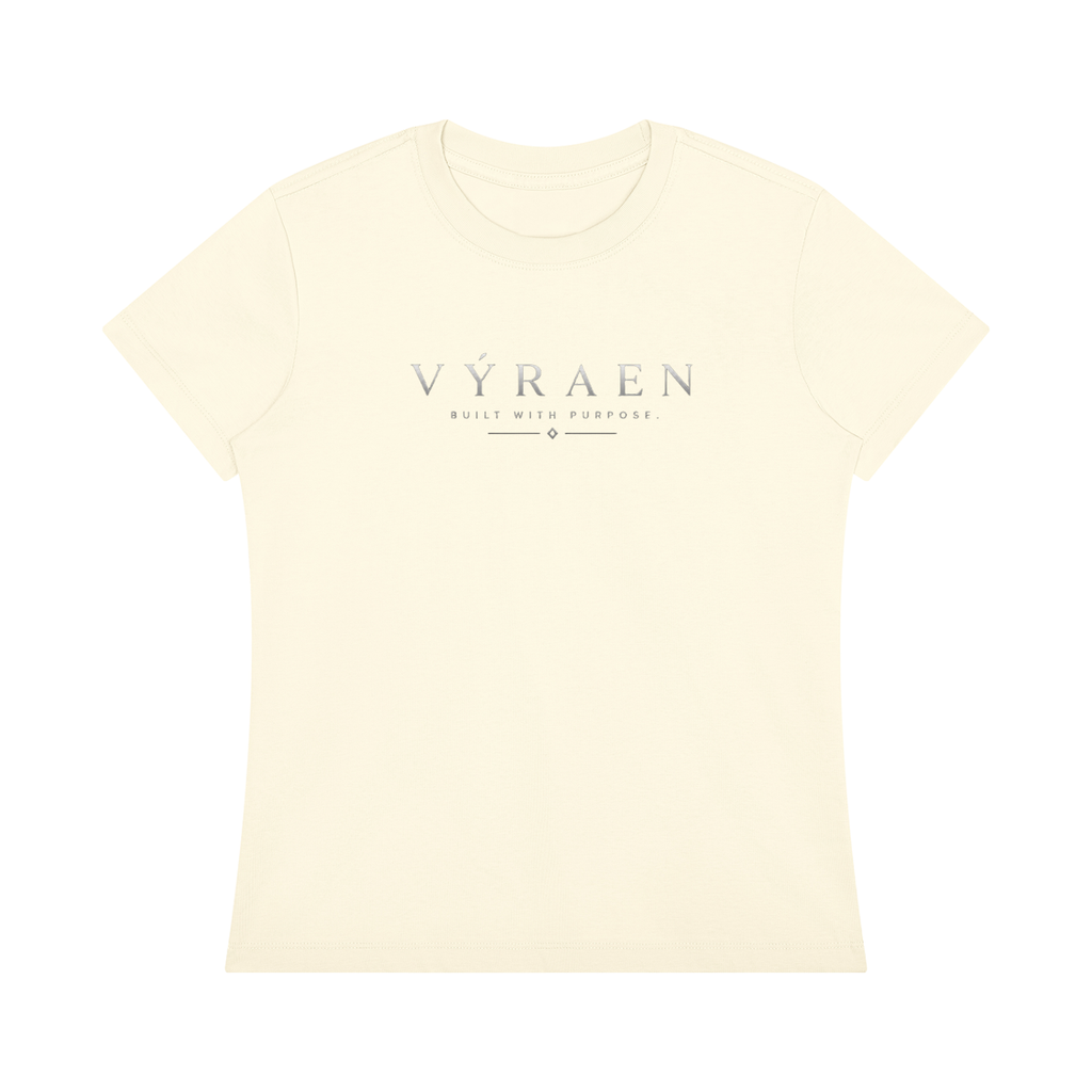 VYREAN Women's Regular Fit Crewneck T-Shirt