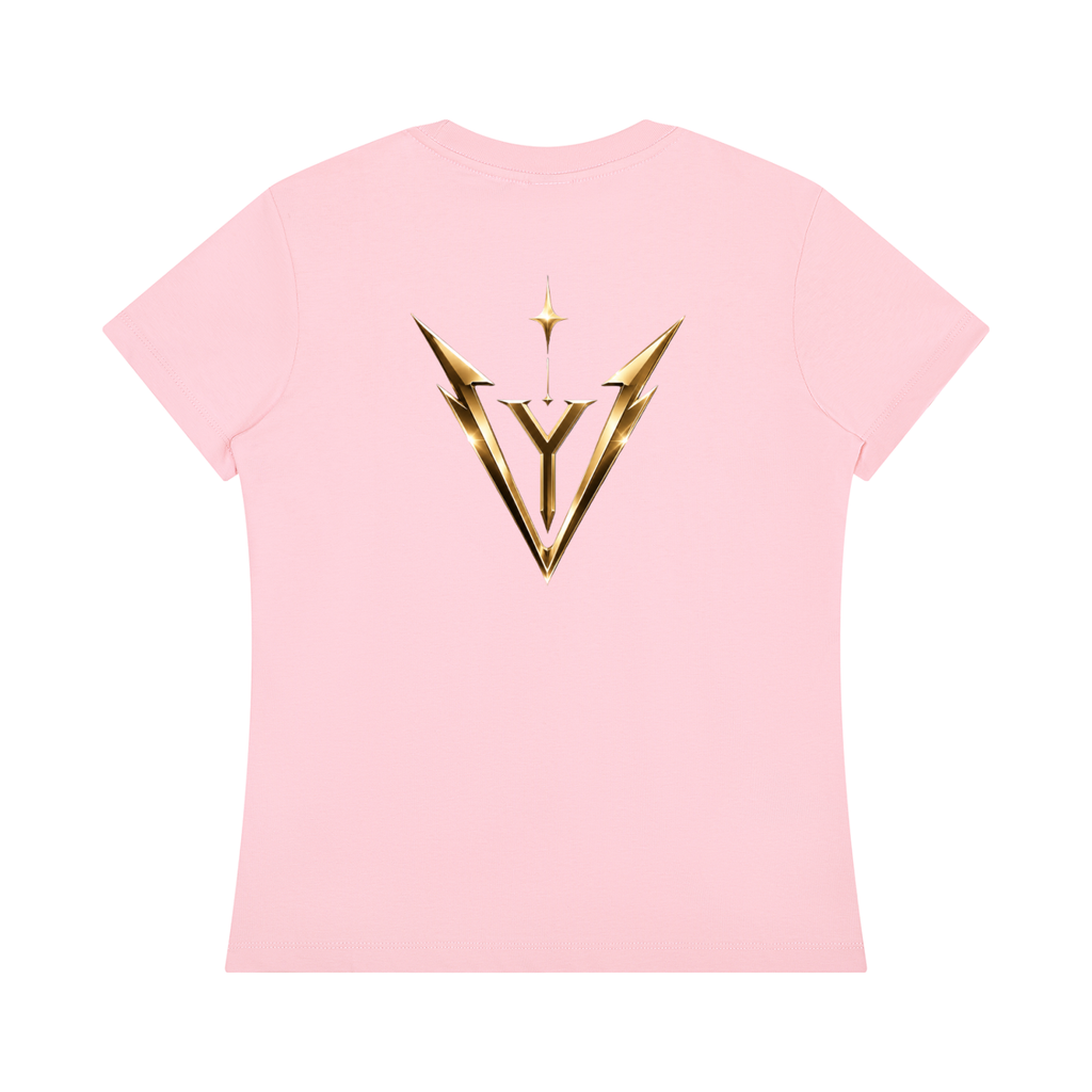 VYREAN Women's Regular Fit Crewneck T-Shirt