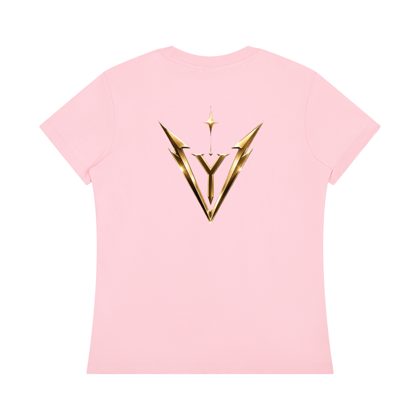 VYREAN Women's Regular Fit Crewneck T-Shirt