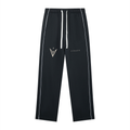 VYRAEN Men’s Piping Straight Leg Sweatpants