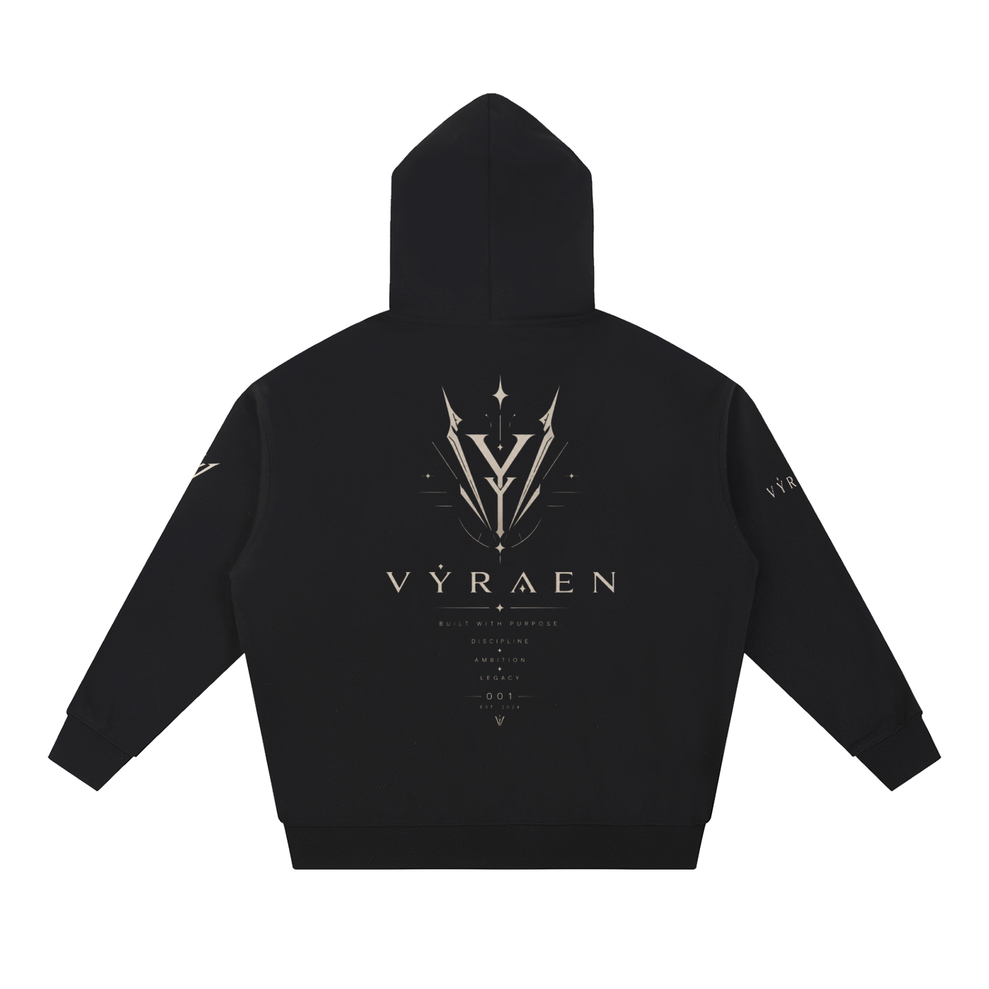 VYRAEN Essential Heavyweight Hoodie