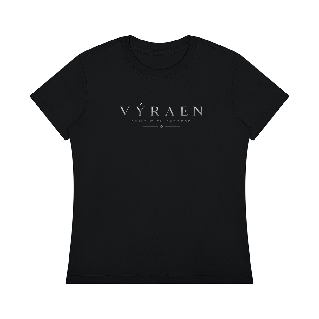 VYREAN Women's Regular Fit Crewneck T-Shirt