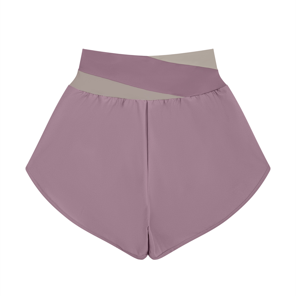 VYRAEN Women’s Yoga Panelled Shorts