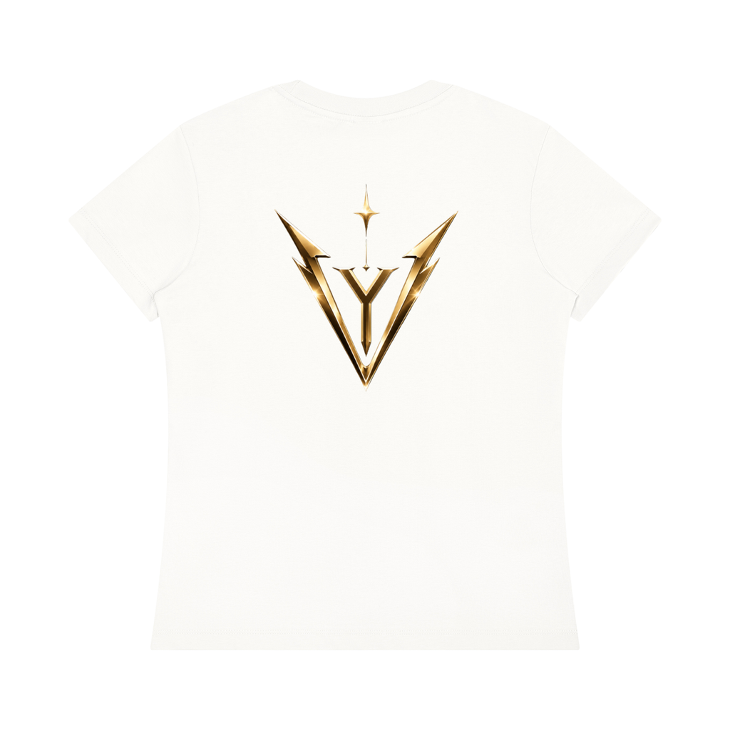 VYREAN Women's Regular Fit Crewneck T-Shirt