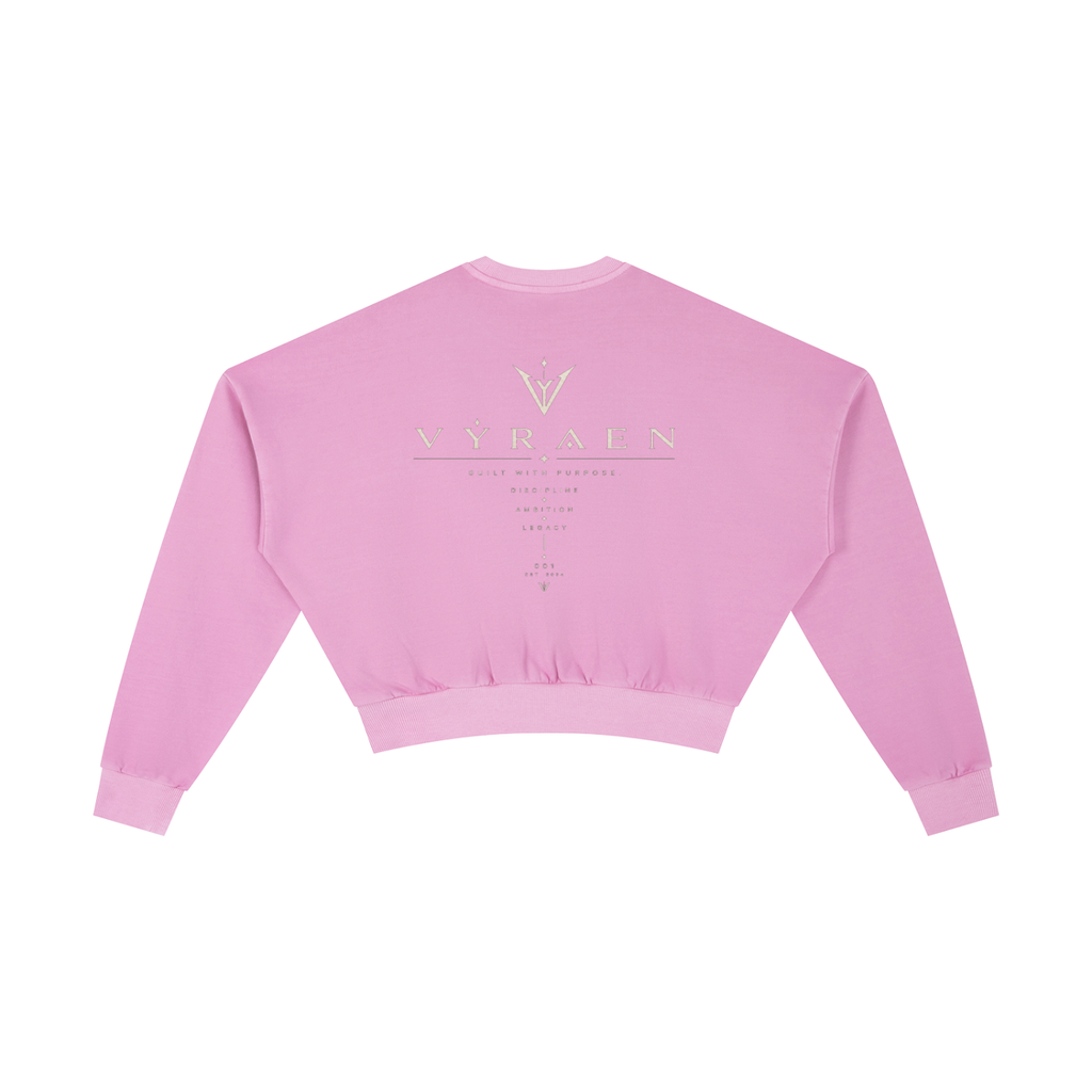 VYRAEN  Cropped Sweatshirt