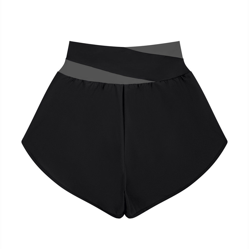 VYRAEN Women’s Yoga Panelled Shorts