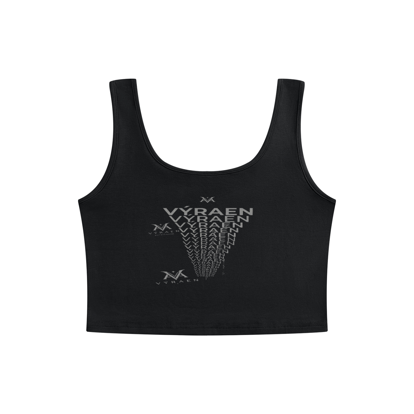 VYRAEN Cropped Tank Top