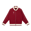 Color Block Raglan Sleeve Zip Track Jacket